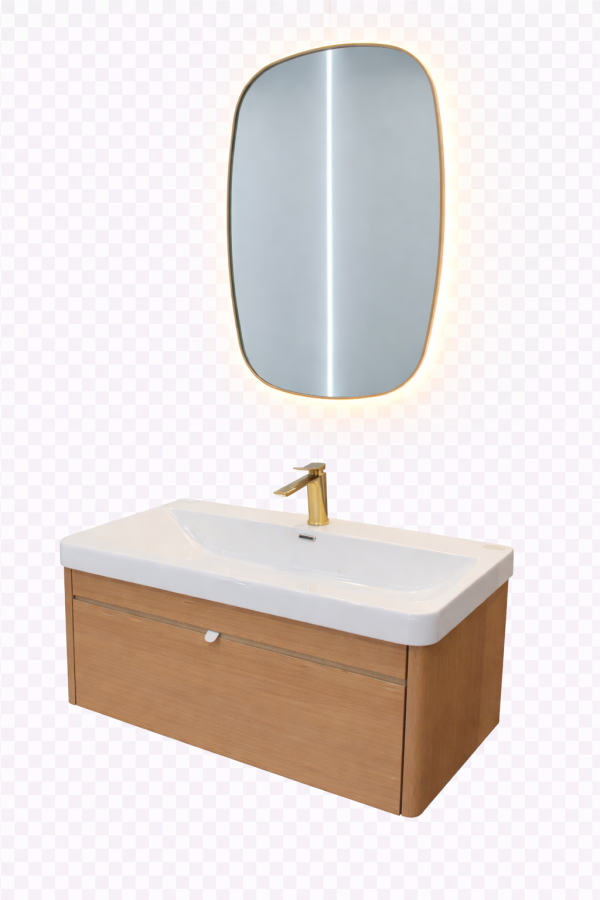 Cabinet+LED mirror